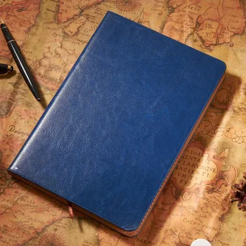 

PU Leather A5 Notebook Business Notepad Office Daily Work Notebooks Gift Stationery Custom Logo Notebook MOQ>100pcs