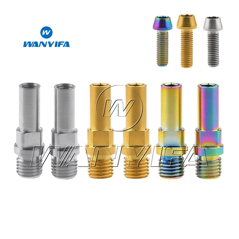 

M6x16mm and M10x1.25mm Titanium/Ti Bicycle Repair Replace Part Accessory Brake Post V-Brake Stud Bike Bolt Screws