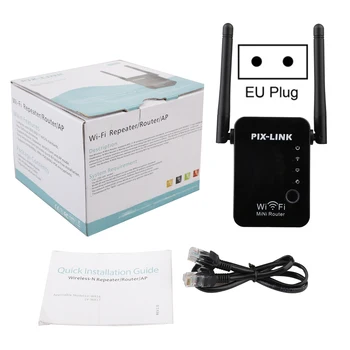 

300Mbps Wireless WIFI Router WIFI Repeater Booster Extender Home Network 802.11b/g/n RJ45 2 Ports Wilreless-N Wi-fi