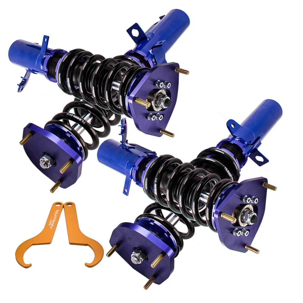 Maxpeedingrods 코일오버 쇼크 서스펜션, 도요타 코롤라 레빈 AE100 AE111 87-00 AE90 AE92 AE101 AE111 88-99 스트럿
