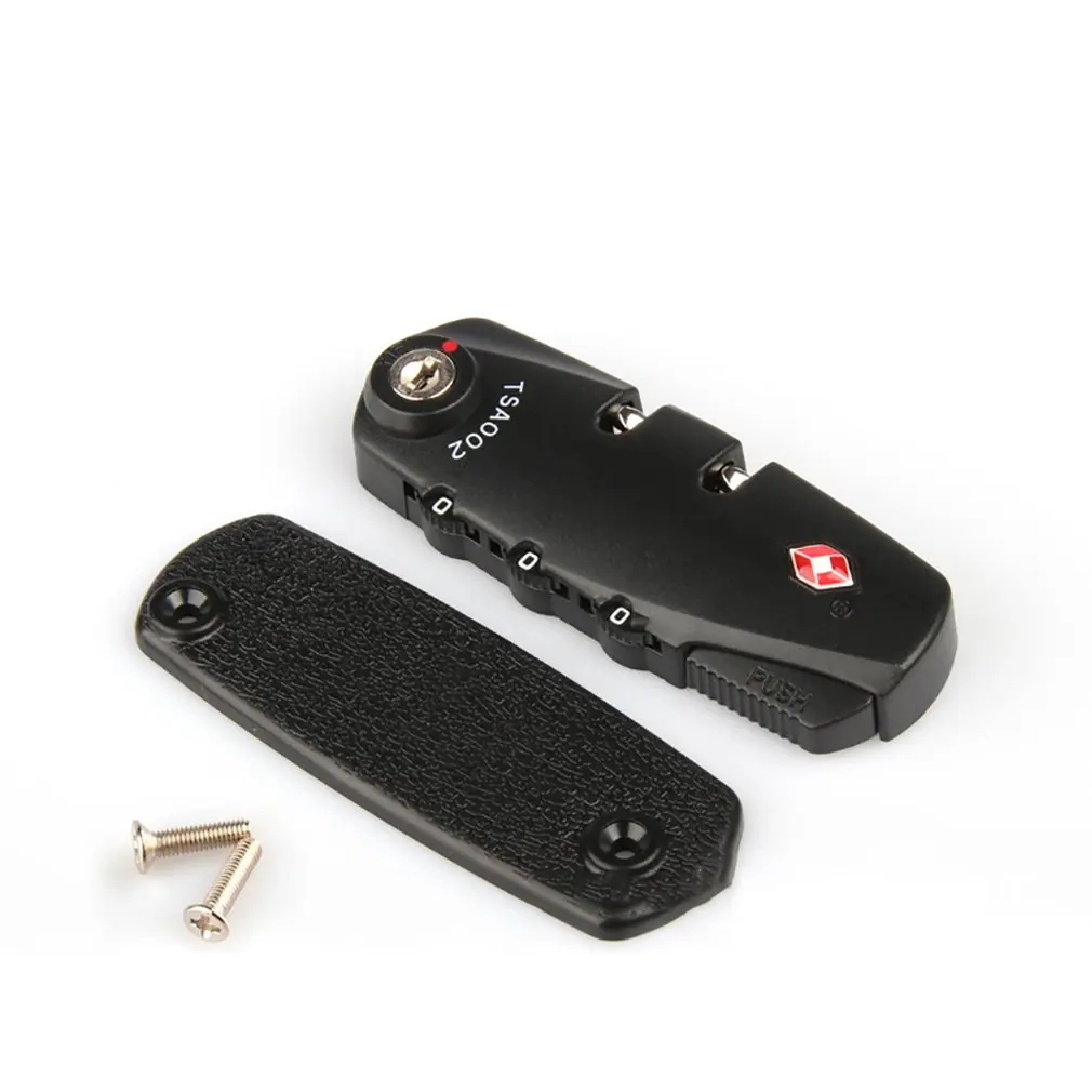 

Customs Transportation Security Bar Lock Password Lock Three Settable Digital Travel Bags Packages Luggage Safe lock