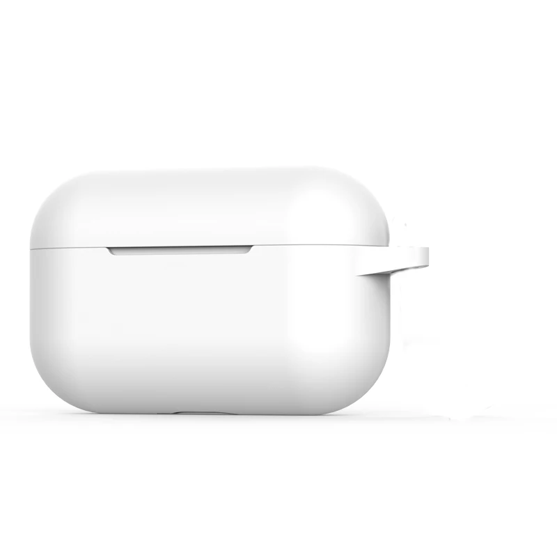 Жидкий силикон для Apple Airpods Pro, беспроводной Bluetooth чехол для наушников для AirPods 3, чехол для гарнитуры, защитный чехол - Цвет: No hook ring