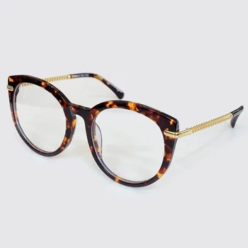 

2020 Spectacle Frame Cat Eye Glasses Frame Clear Lens Women Brand Eyewear Optical Frames Myopia Nerd Eyeglasses Frame