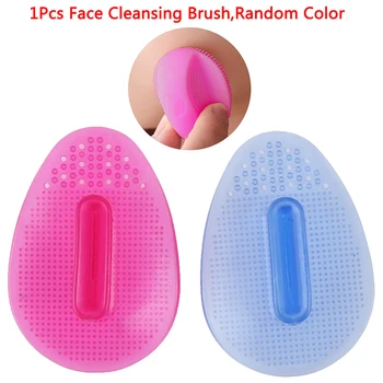

Soft Deep Cleaning Brushes Face Brushes Silicone Beauty Washing Pad Facial Exfoliating Blackhead Face Cleansing Brush Tool