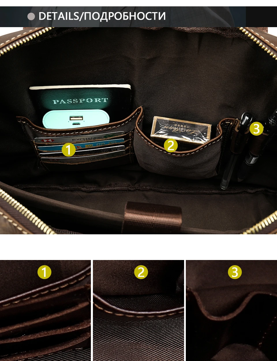 8 men bag