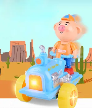 

Baby DJ Rock Roll Pig Music Electric Pig Toys Amusing Music Light Funny Rocking Pig Early Education Toys Children Music Gift