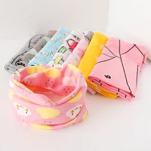 Лидер продаж; Новинка; сезон осень-зима; Детский шарф для мальчиков и девочек; хлопковые шарфы с круглым вырезом и рисунком животных; весенний теплый шарф