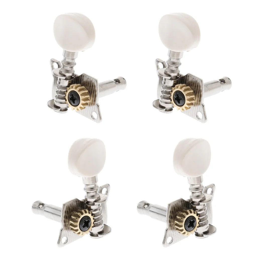 4 Pieces Opened String Tuning Pegs Keys For Ukulele Uke Replacement Parts