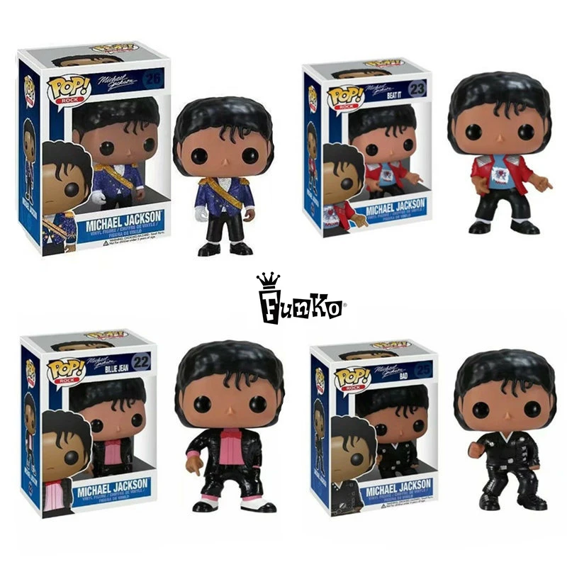 FUNKO POP Оригинал Майкл Джексон BEAT IT Dangerous ПВХ Рисунок Коллекция Модель детских игрушек на Рождество подарок на день рождения