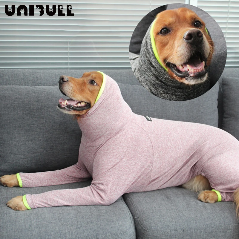 Комбинезон UNIBULL с длинным рукавом для домашних животных пижама средних и больших