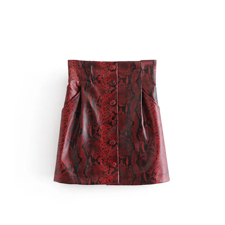 

Z2019 Europe And America Spring New Style WOMEN'S Dress Animal Pattern Printed Mini Skirt 4387/023 4387023