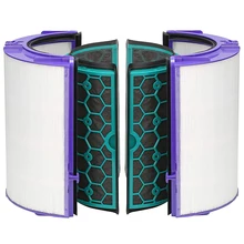 4 шт./компл. Набор фильтров для бытовой техники мини очистка активированного угля многоразовые части воздухоочистителя для Dyson TP04 TP05 HP04 HP05 DP04