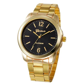 

NO.2 Hot Relogio Feminino Women Men Simple Stainless Steel Analog Quartz Wrist Watch Lady Women Date Wrist Watch High Quality