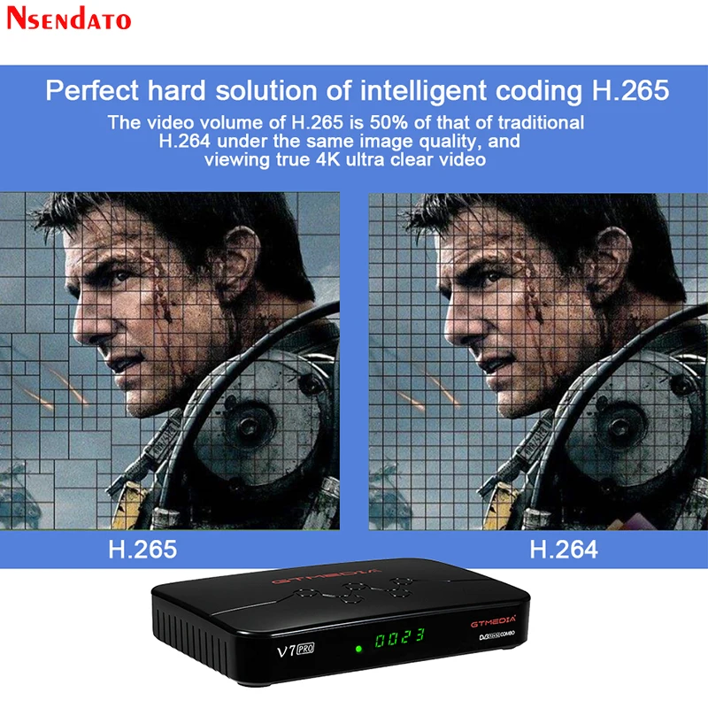 Cartão de tv Caixa de tv S2x + t Wi-fi para H.265 Nova Gtmedia Dvb-s - s2 t2 Decodificador ca Via Satélite Receptor Embutido Biss Chave Youtube 2021 v7 Pro - Image 4
