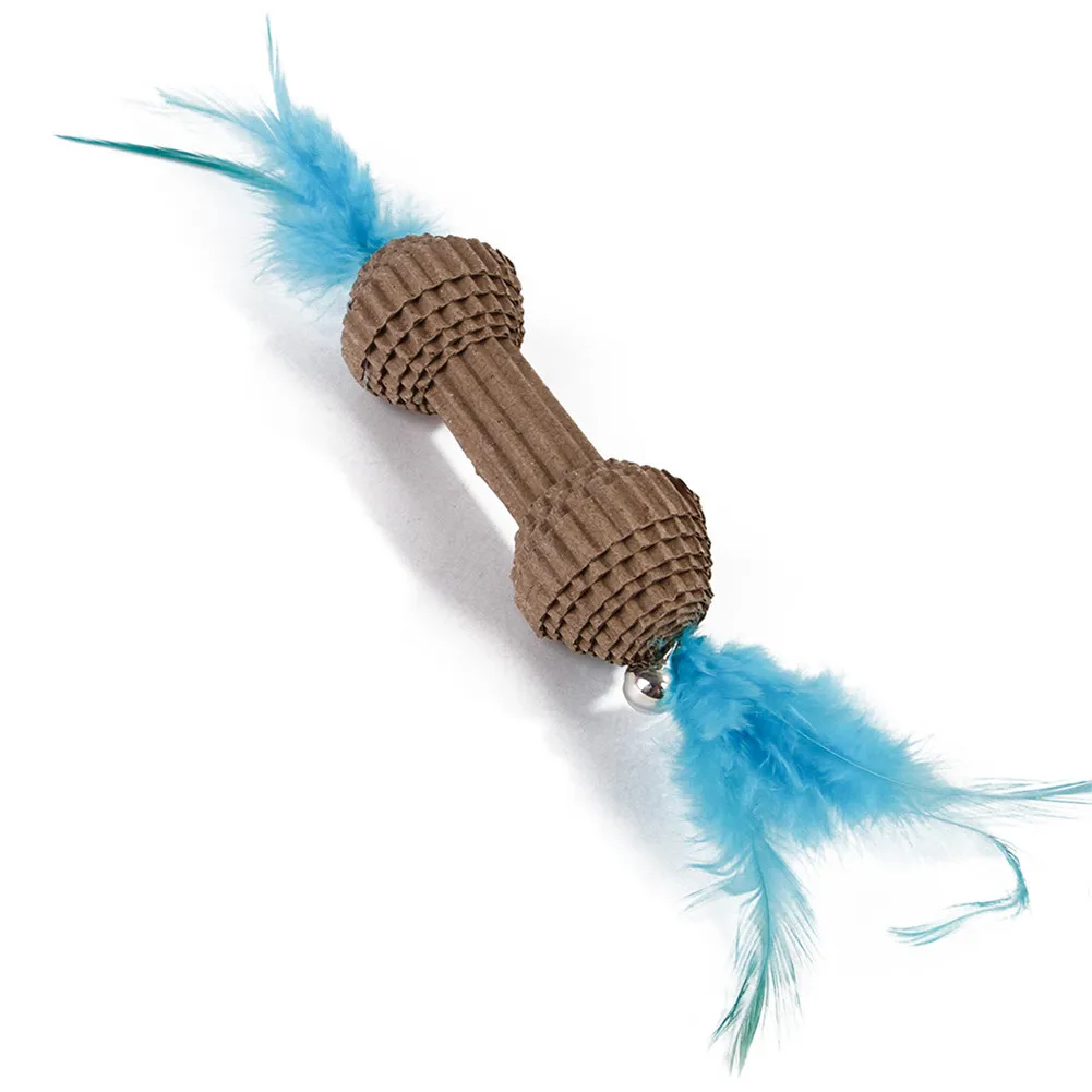 5 шт./лот Кошка Интерактивная игрушка-палка игрушка с перьями с маленьким колокольчиком игрушечная мышь пластик искусственный красочный Котик-Тизер Игрушка для домашних животных