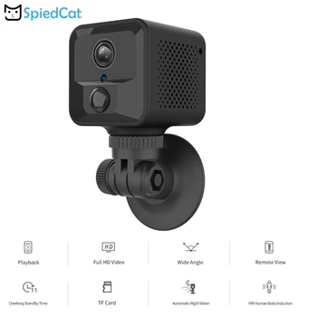 

MINI IP WIFI Wireless HD Night Vision Camera Wearable Portable Home Security Baby Car Monitor Camcorder support TF Card