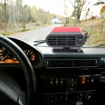 

150W Electric Heaters DC 12V Heating Cooling Vehicle Heater Portable Air Purification Temperature Control Defroster Device