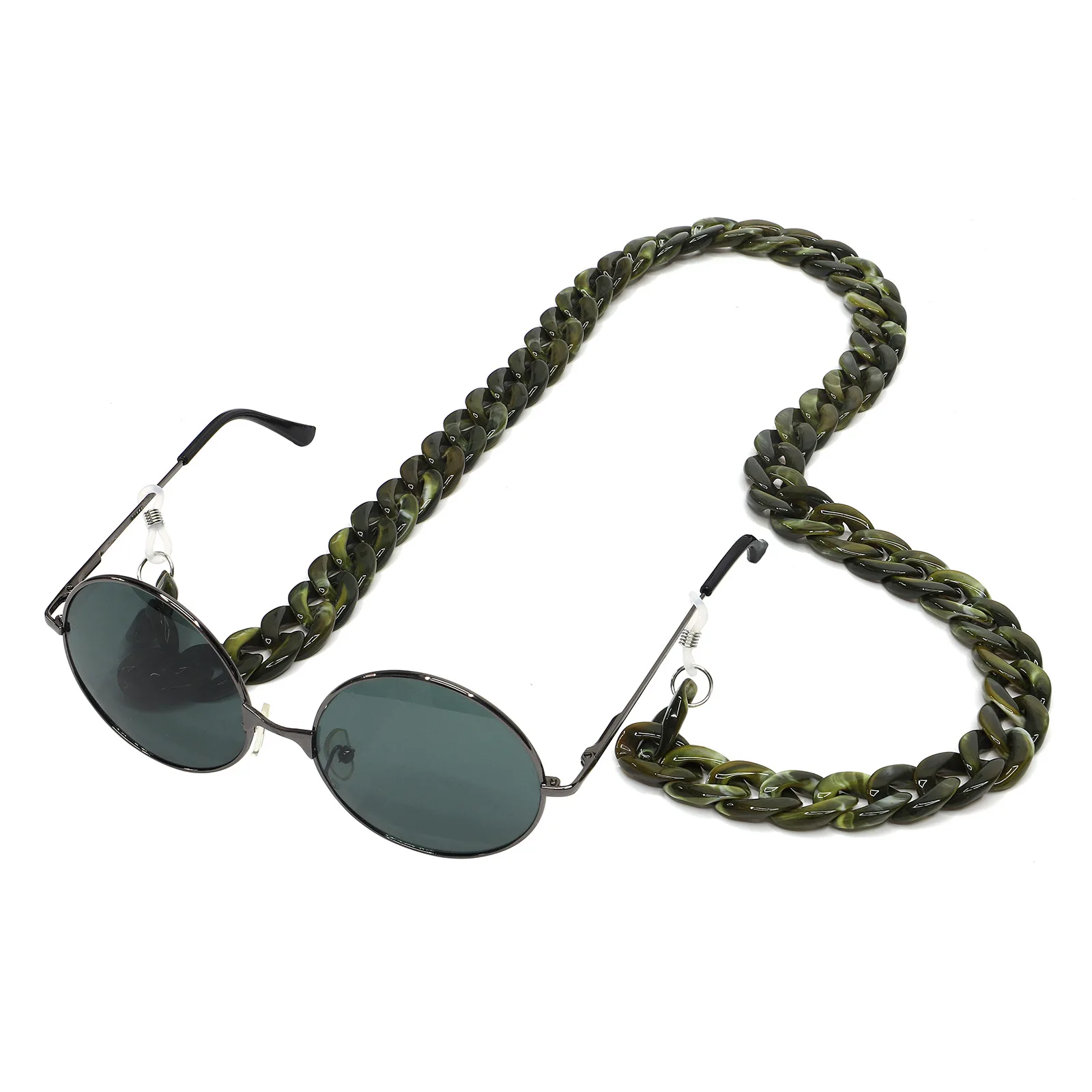 Модный акриловый черепаховой цепочка для очков для женщин цепочка для солнцезащитных очков шейный ремешок шнурок для очков Очки для чтения Висячие