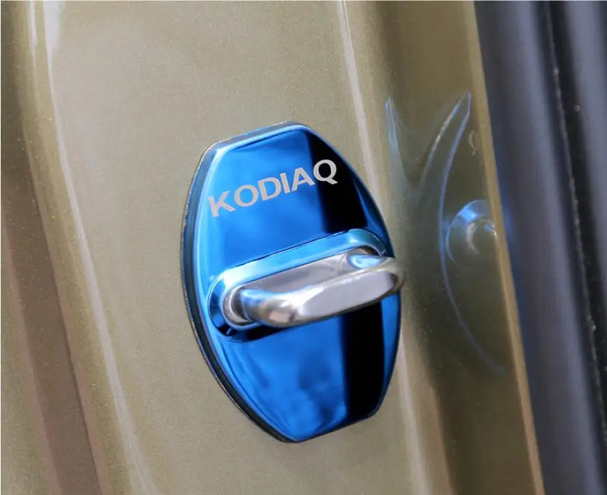 Применяется только для Skoda Kodiaq крышка замка двери стоп Kodiaq Модифицированная крышка застежки двери