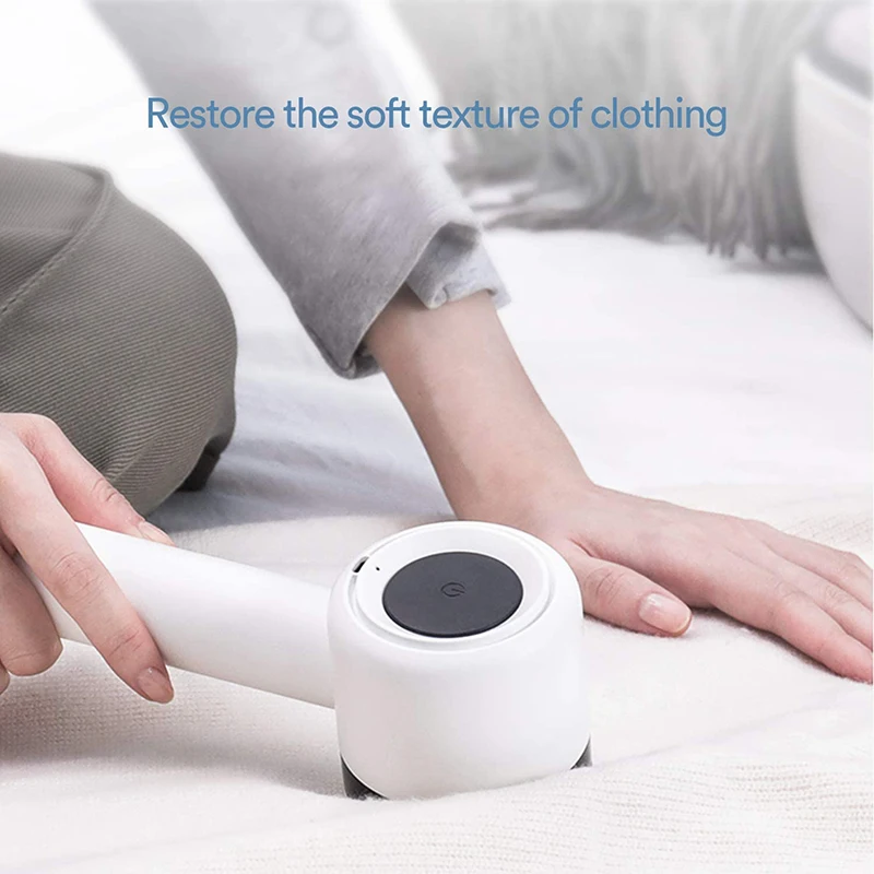 Eliminador de pelusa eléctrico portátil, máquina de corte de bolitas, para ropa, Jersey, cortinas, afeitadora de pelusa tela recargable por USB