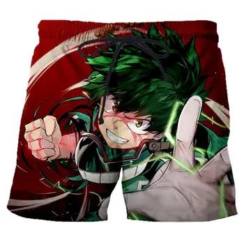 

Anime My Hero University 3D Print Men's Shorts Street Gothic Wind Unisex Summer Shorts Casual Men's Harajuku Style