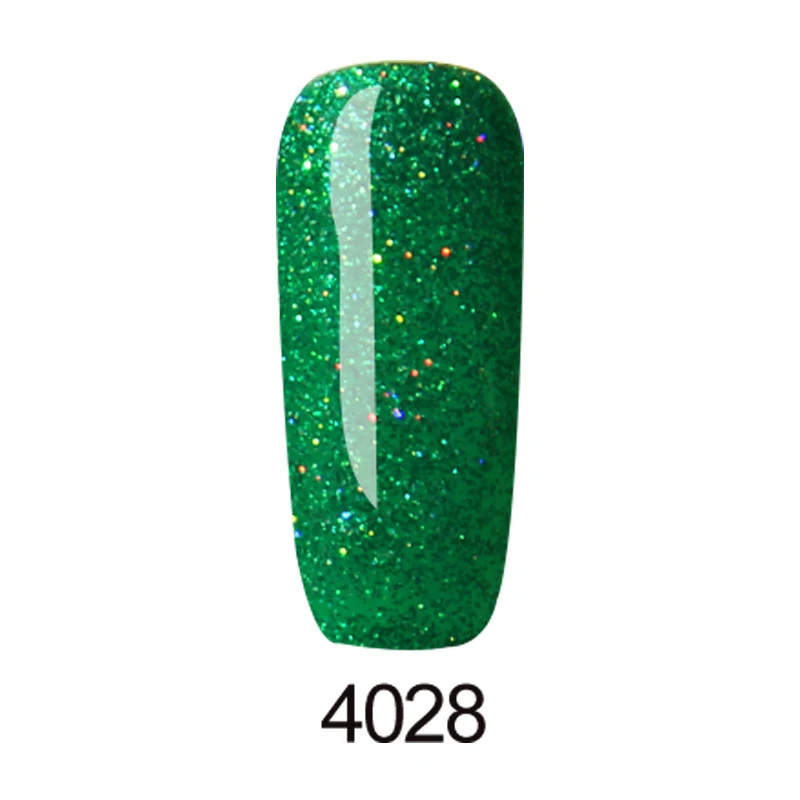 CATUNESS Перманентный лак Shilak Soak Off Hybrid Гель-лак Lucky gelpoлак неоновый блеск 5 мл УФ-гель для ногтей полу - Цвет: 4028