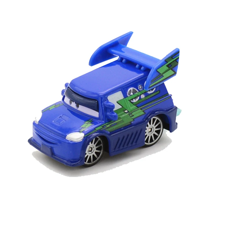 1:55 disney Pixar Cars 2 3 металлическая литая под давлением игрушка, модель автомобиля молния Mcqueen Джексон шторм трактор Франк игрушка-подарок для детей