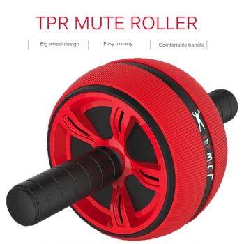

Abdominal Roller Exercise Wheel Fitness Equipment Mute Roller For Arms Back Belly Core Training Home Gym Fitness Equipment