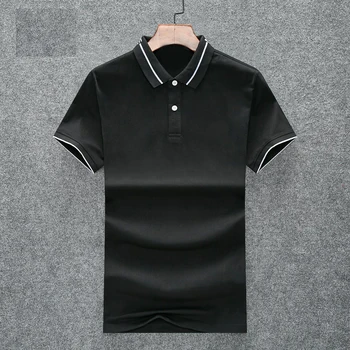 

homme Short sleeve Casual polo Shirt men high quality cotton camisa embroidered polo shirts masculine