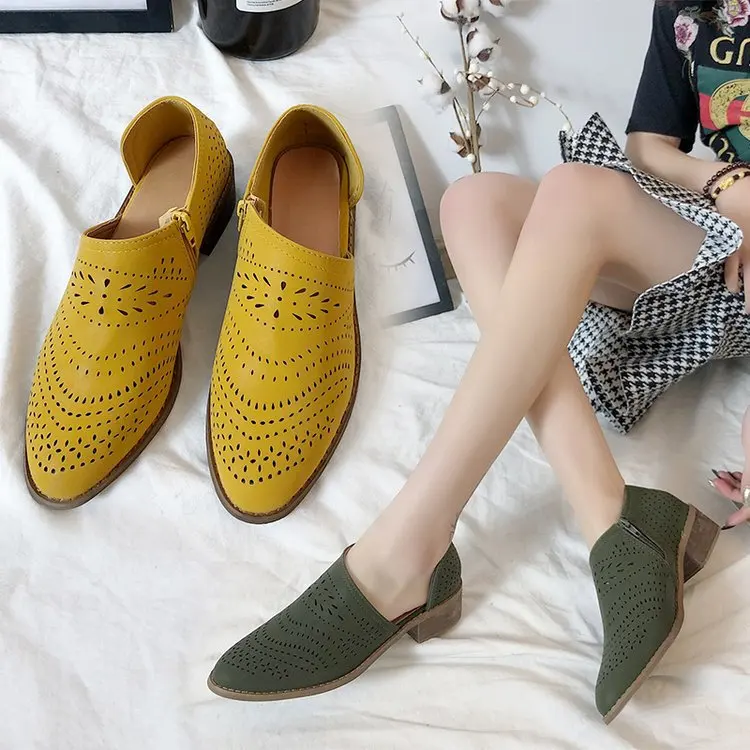 

2019 New Style Hot Selling Spring Summer Fashion Hot Models Hollow out Large Size WOMEN'S Sandals