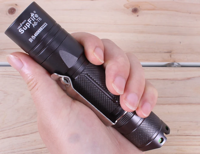 Supfire A6 светодиодные фонари CREE XM L T6 900LM мощный фонарик с аккумулятором 18650|e17 cree xm-l