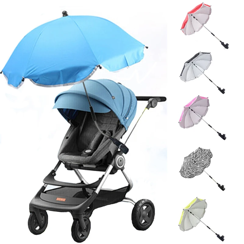 Детский зонт от солнца, детский зонт от солнца, аксессуары для детской коляски, Детский Регулируемый зонт, зонт для коляски