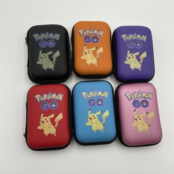 

50 Capacity Cards Holder Album Notebook Hard Case Card Holder For Pokemon Pikachu Magic Yugioh Board Game Cards Book Holder
