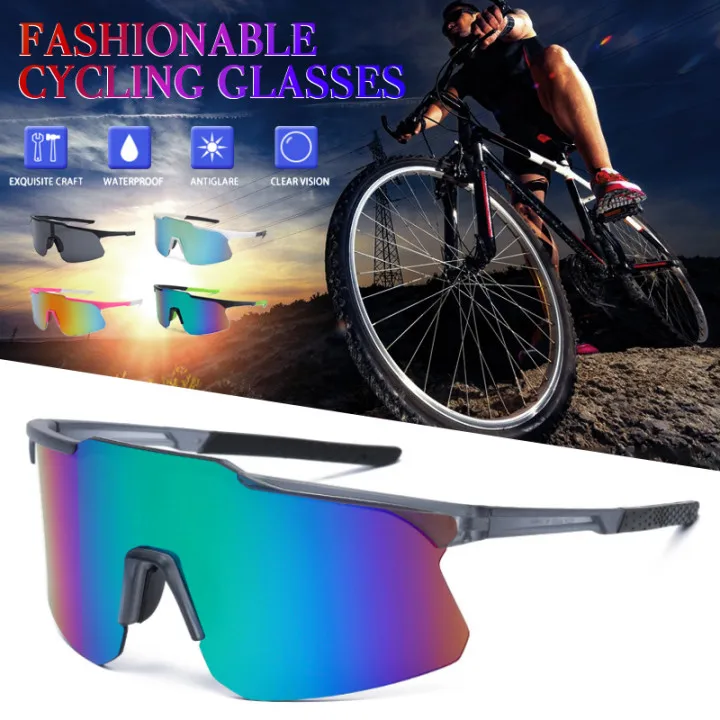 New Cycling Sunglasses Riding Anti-UV Glasses MTB Outdoor Sports Eyewear Goggles 