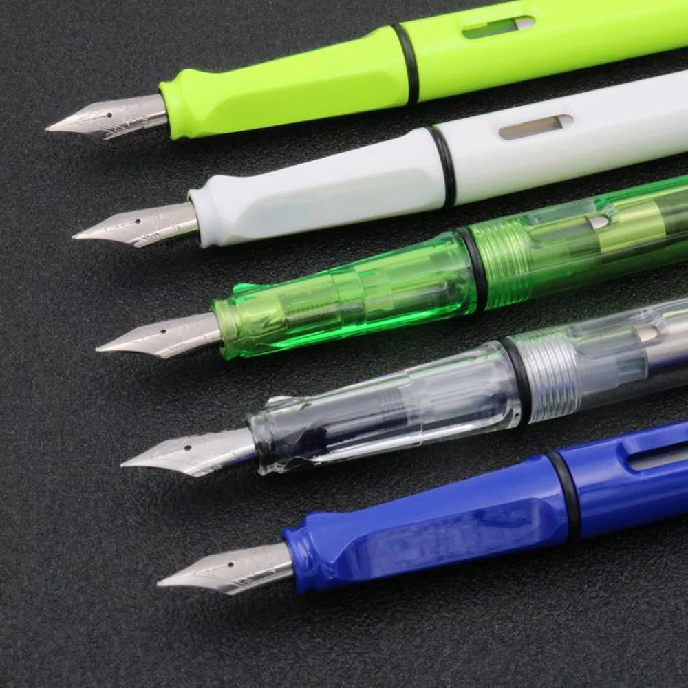 Новинка JINHAO 599 перьевая ручка Прозрачный Качественный модный дизайн M