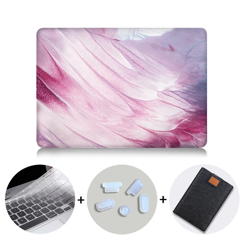 MB12 MTT Акварельная сумка для ноутбука, чехол для Macbook Air Pro retina 11 12 13 15 дюймов с сенсорной панелью, чехол для ноутбука+ чехол для клавиатуры - Цвет: MB12