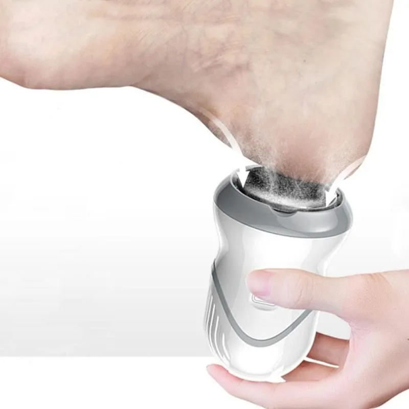 Electric Rechargeable Foot Grinder Heel Dead Skin Filing Peeler Portable Callus Removal Hard Cracked Skin Pedicure Care Kit, electric foot grinder, electric foot file, electric foot callus remover