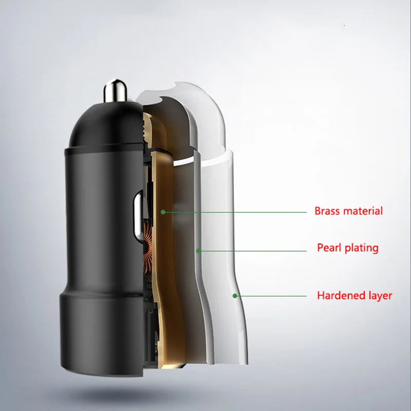 Рисунок 3 - Автомобильное зарядное устройство с двумя USB-портами