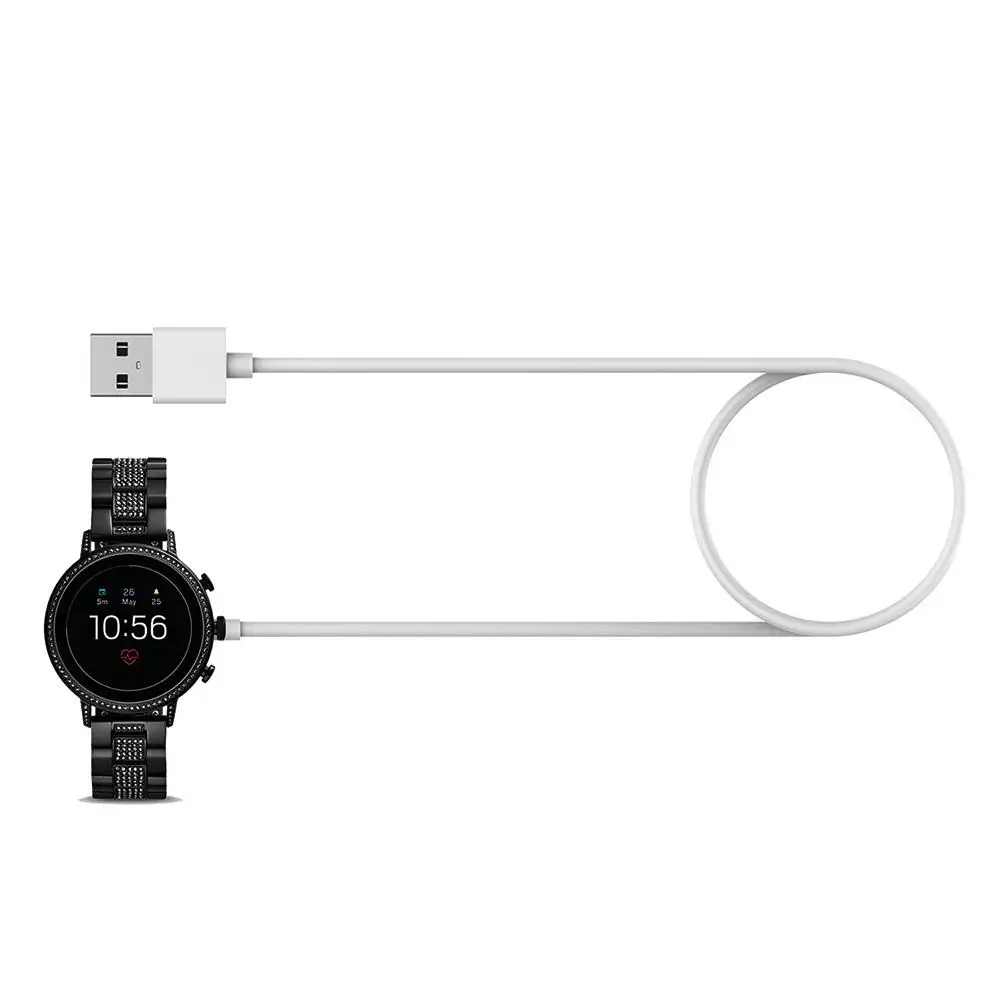 Для Fossil Gen 4 Gen 5 зарядное устройство usb зарядный кабель Беспроводная зарядная док-станция для Fossil, Emporio Армани, Скаген фальстер 2,# CW