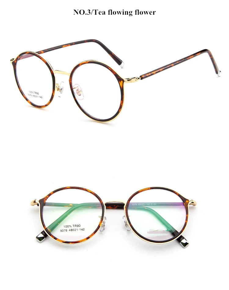 Брендовые дизайнерские gafas De Sol очки-нулевки Gafas очки винтажные TR90 круглые оправа для очков в ретростиле женские