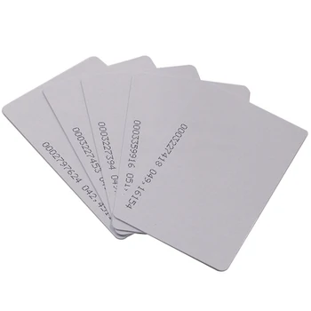 

10pcs EM4100 TK4100 125KHz Access Control Card Contactless RFID Chip Smart Blank Proximity ID EM Cards 0.8mm For Time Attendance