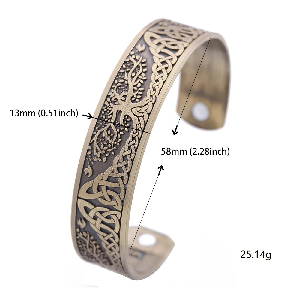 Teamer-Tree-of-Life-Bangles-Jewelry-Viking-Wicca-Cuff-Celtics-Knot-Bangle-Silver-Plated-Magnetic-Bracelets (5)