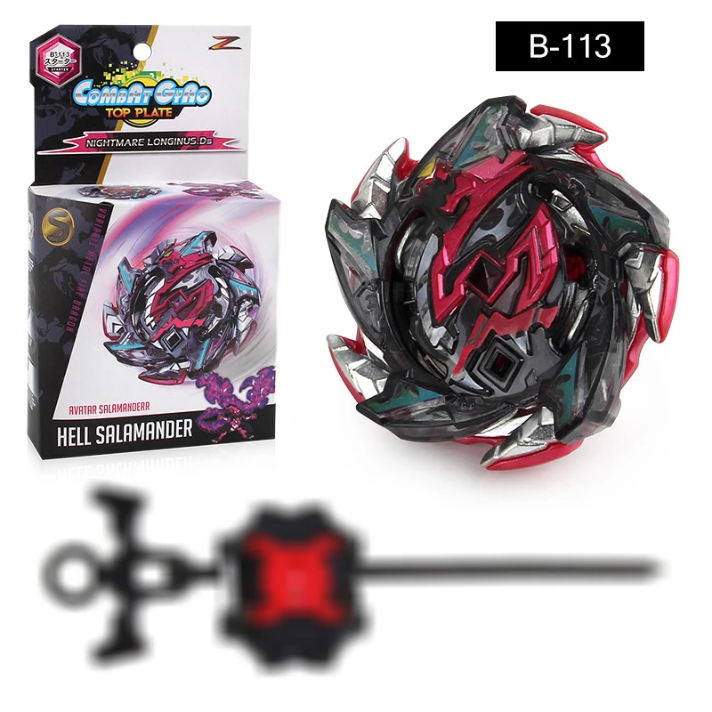 B-113 1 упаковка bey battle blade с пусковым набором burst turbo gt детские игрушки Гироскоп подарок мальчик игрушка спиннинг Топы тупи Металл fusion arena - Цвет: B-113
