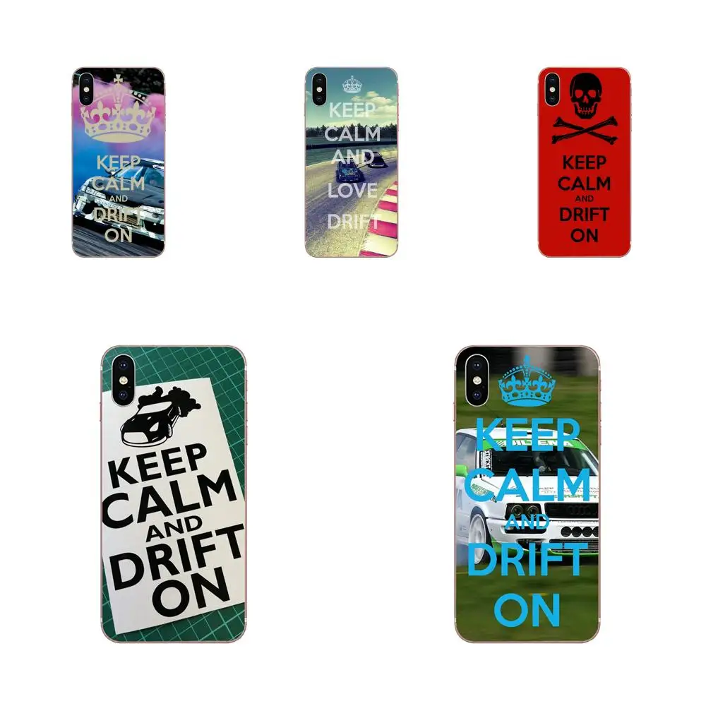 Мягкие лучшие чехлы с надписью Keep Calm And дрейфовать на LG G2 G3 G4 G5 G6 G7 K4 K7 K8 K10 K12 K40 мини