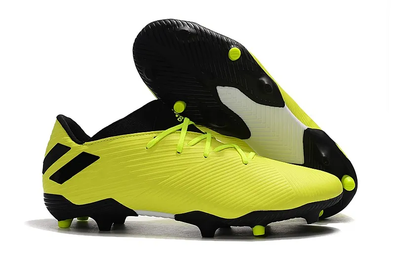 Новое поступление, Мужская футбольная обувь Messi Nemeziz 19,1, FG ace 19+ x 19,1, без шнуровки, футбольные низкие уличные ботинки, бутсы, размер US6.5-11