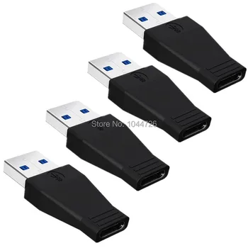 

USB 3.0 Male to USB 3.1 Type C Female Data Converter Desktop USB3.1 Type-C to USB-C Female Port OTG Adapter
