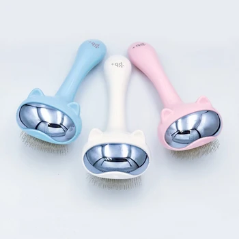 

Creative Space Cat Comb Portable Handle Pet Comb Cat Dog Hair Brush Tool Comfortable Practical