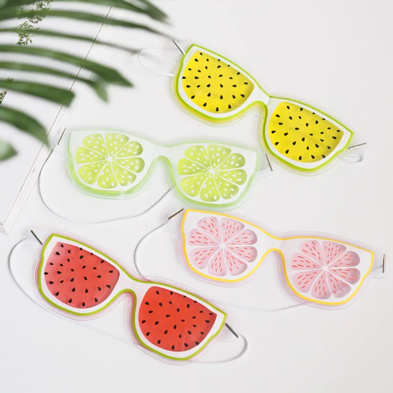 

South Korea Cute Cartoon Ice Bag Eye Mask Sleep Shading Cooling Eye Patch Summer Lunch Break Life Supplies