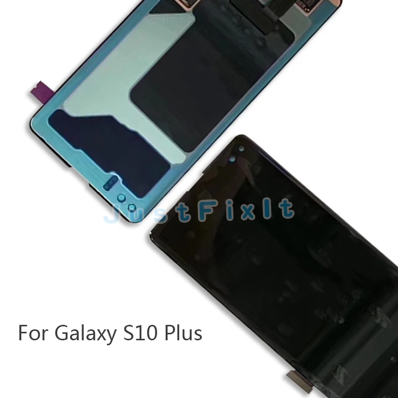 Для samsung Galaxy S10 G9750 дисплей сенсорный экран дигитайзер в сборе для samsung S10 Plus ЖК Супер AMOLED экран
