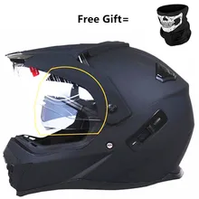 Внедорожный шлем casco capacetes dirt bike cross moto cross шлем moto rbike 168 матовый черный двойной объектив XS